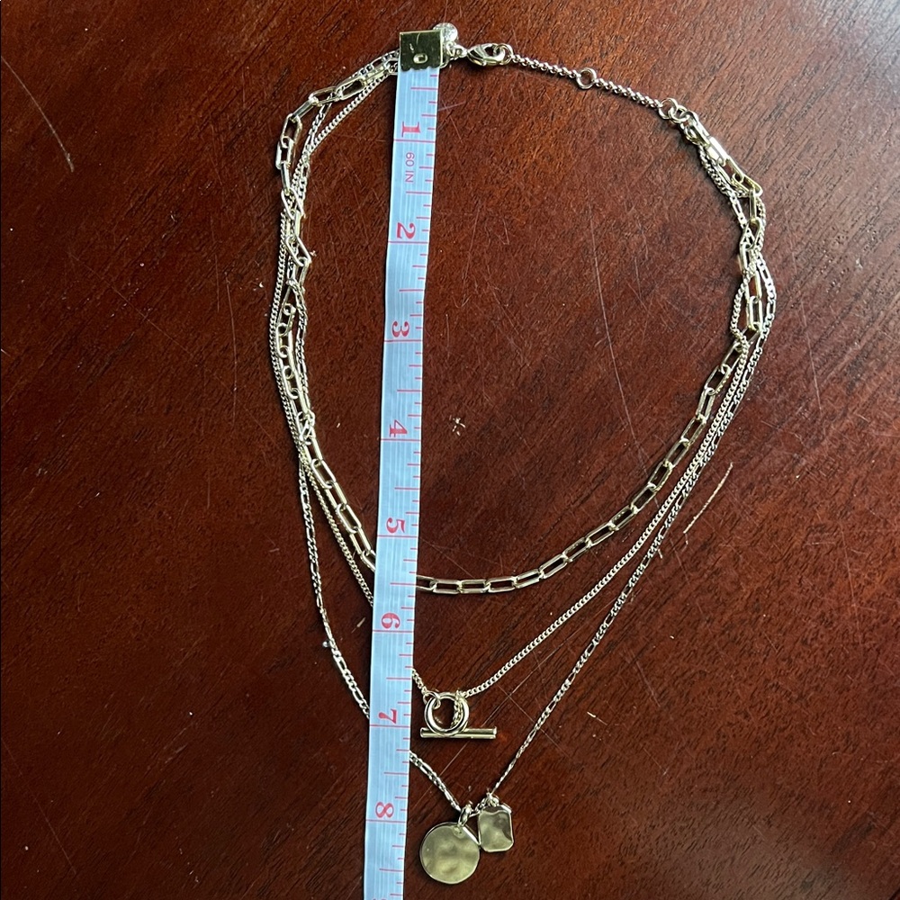 JCREW ⭐️ Gold Layered Necklace - Picture 12 of 14